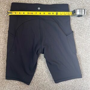 lululemon athletica Women’s Black Athletic Shorts